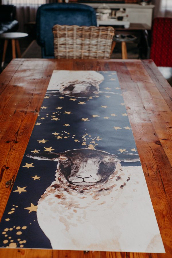 pvc table runner | Sheep